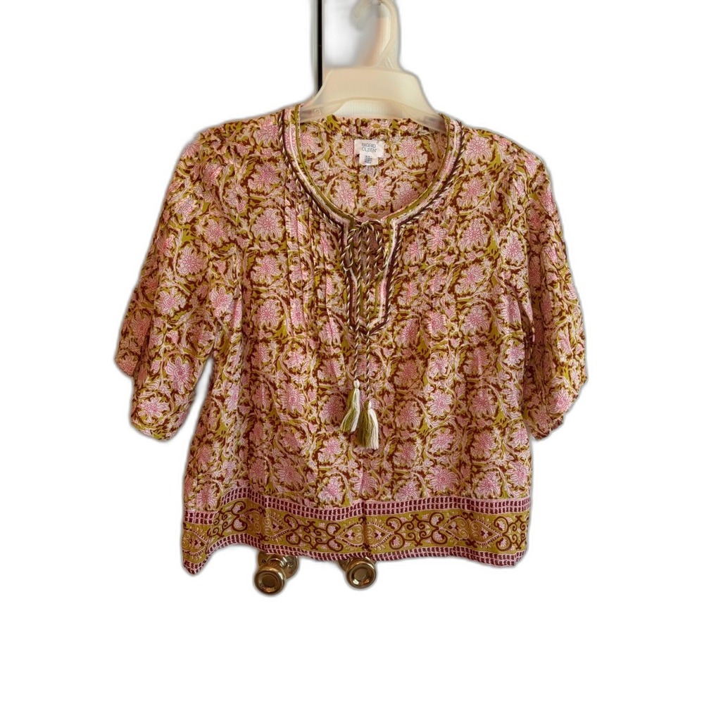 SIGRID OLSEN BOHEMIAN BLOUSE